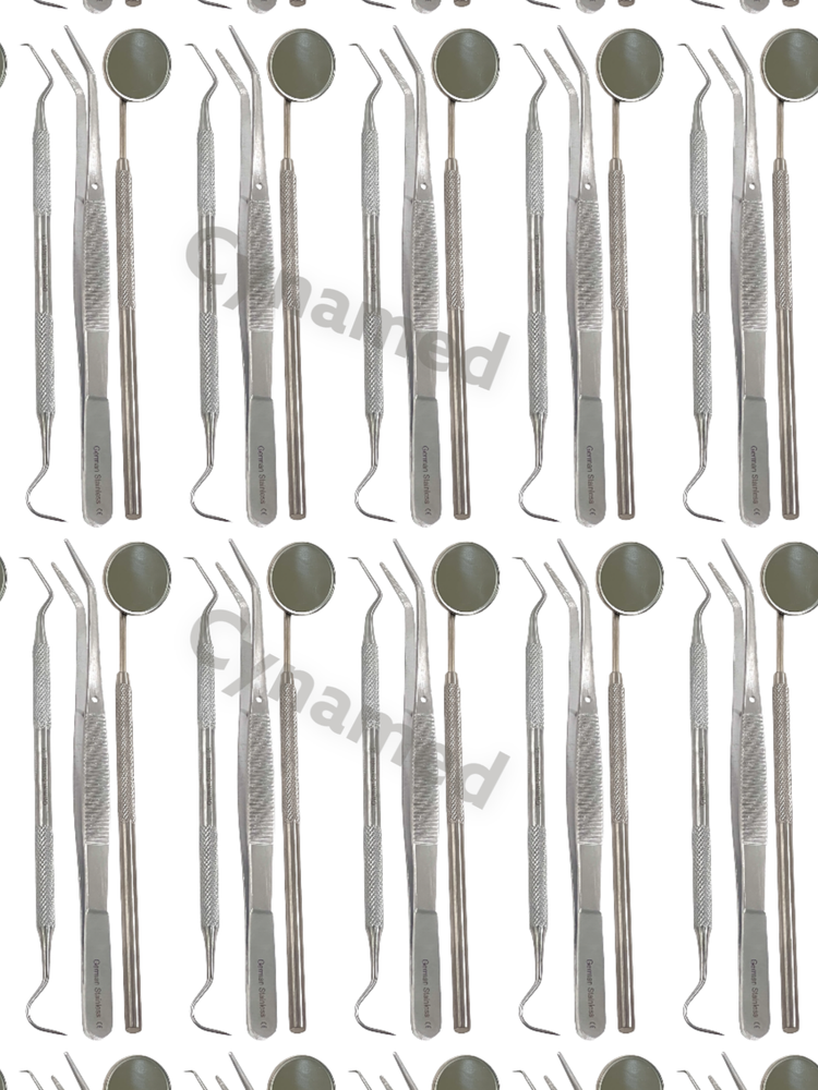 NEW 48 Instruments Basic Dental Set Mirror Explorer College plier -German Grade