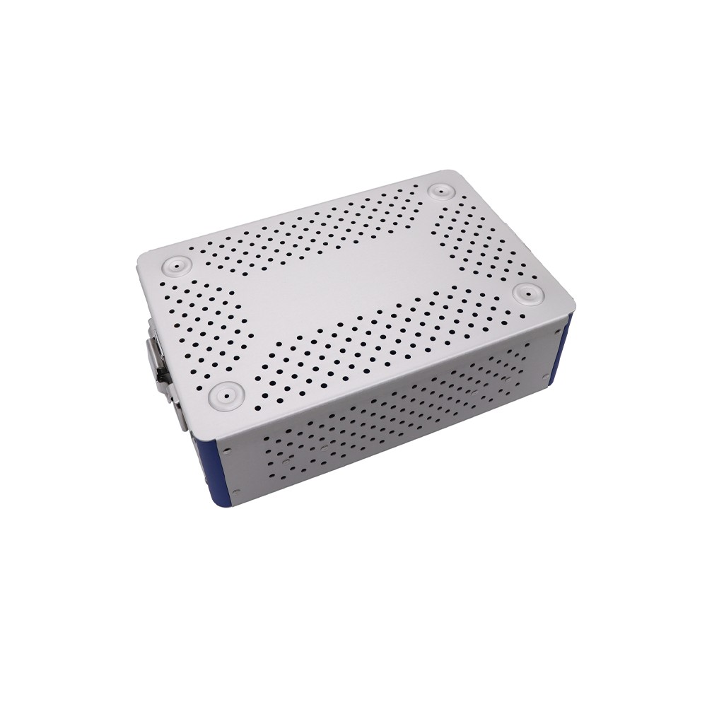 US Sterilization Box Sterilization Tray Case Surgical Instruments Aluminium Box