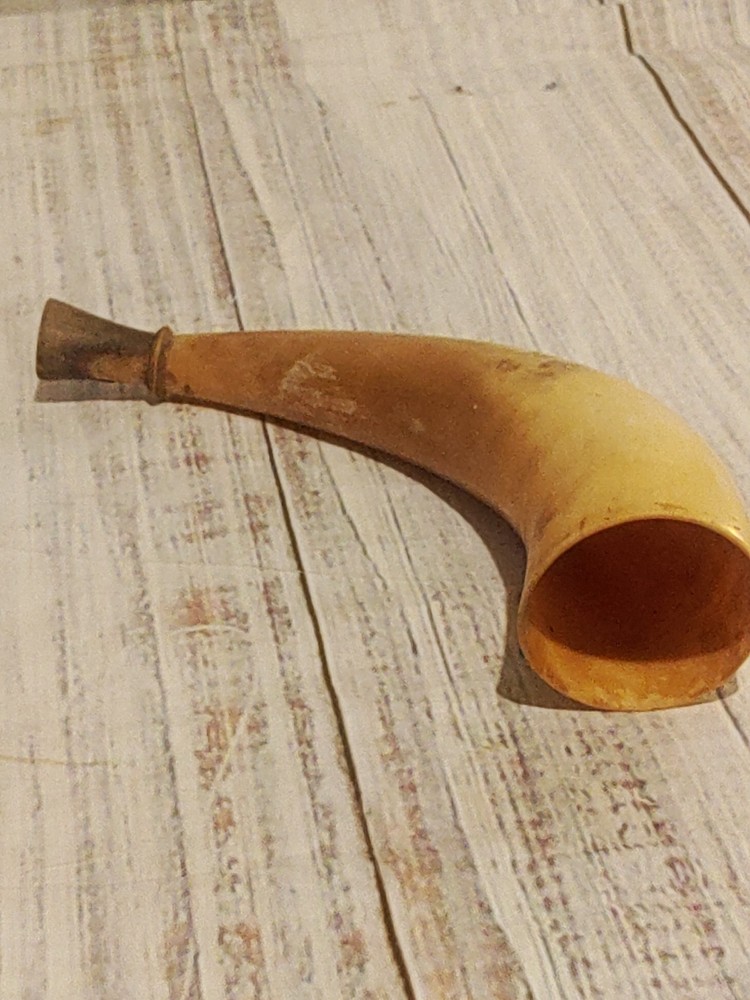 Authentic Antique Powder Horn