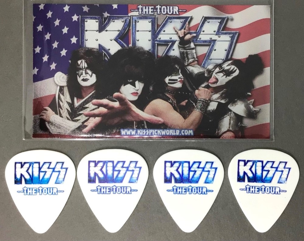 💥Rare KISS 2012 The Tour guitar pick set in original package - $.99 shipping!💥