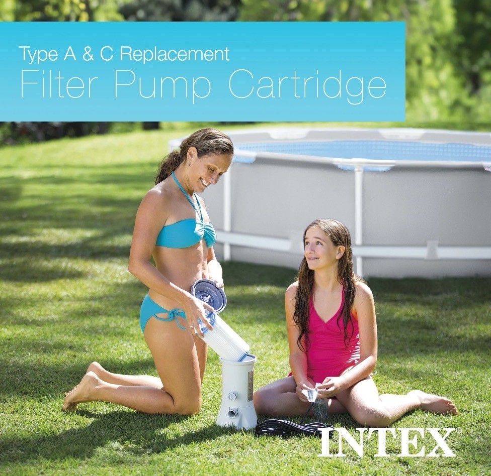 Intex Replacement Pool Filter Cartridge – (3-Pack)