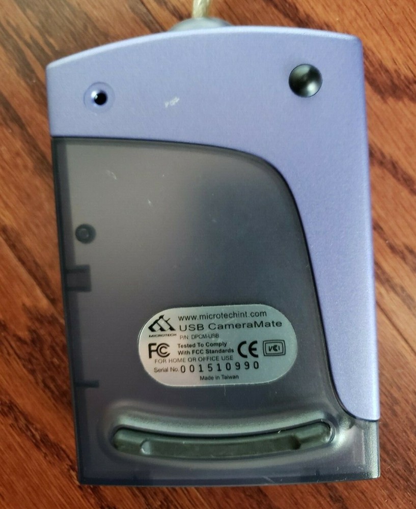 MICROTECH USB CameraMate Digital Card Reader (DPCM-USB) Untested