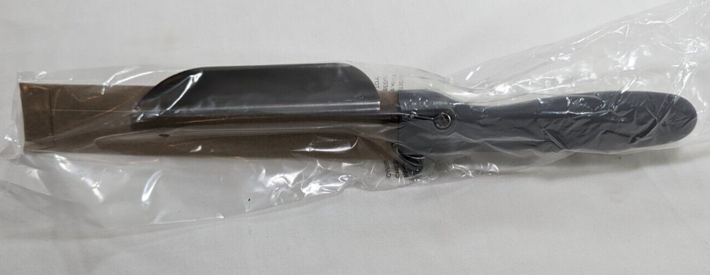 Same Slice Knife Set of 2 Serrated/Straight Blade GRAY Adjustable Slicing Guide