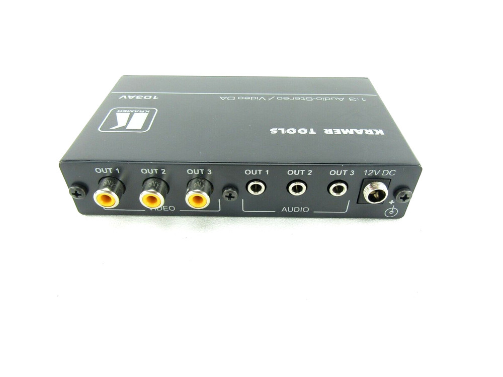 Kramer 103AV 1:3 Audio-Stereo / Video DA Distribution Amplifier