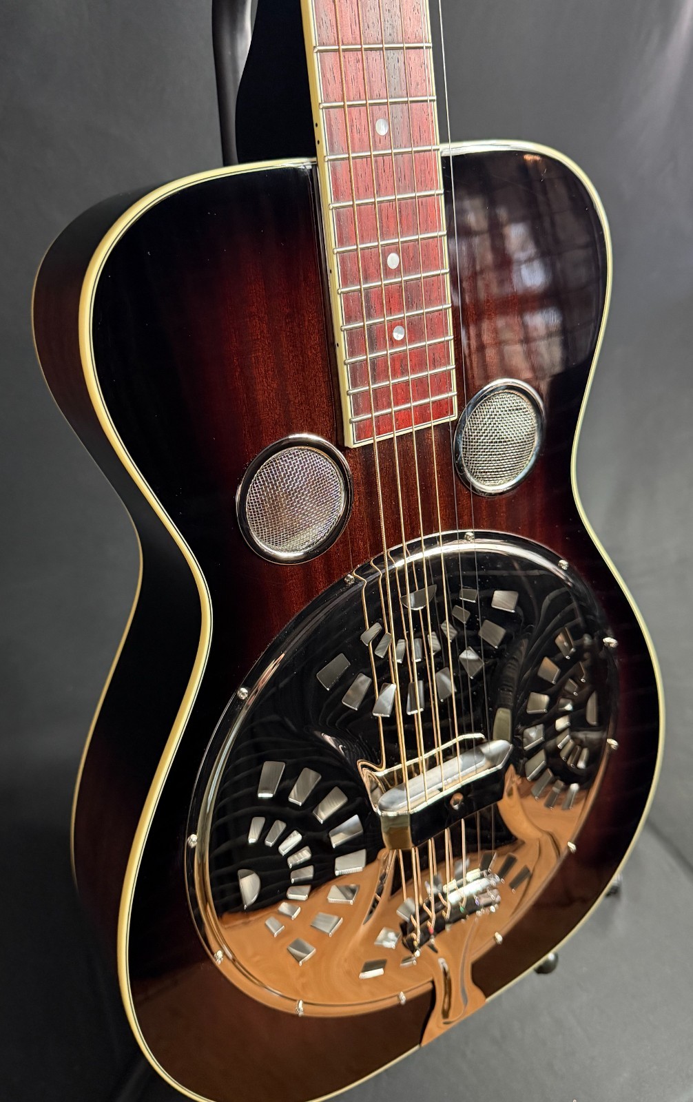 Recording King RR-36S-VS Maxwell Square Neck Resonator Guitar Vintage Sunburst