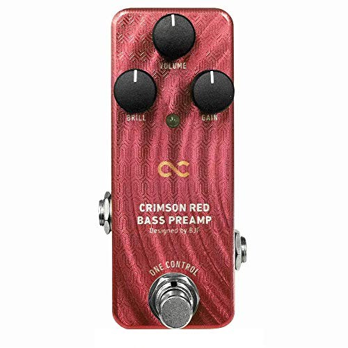 One Control Crimson Red Bass Preamp