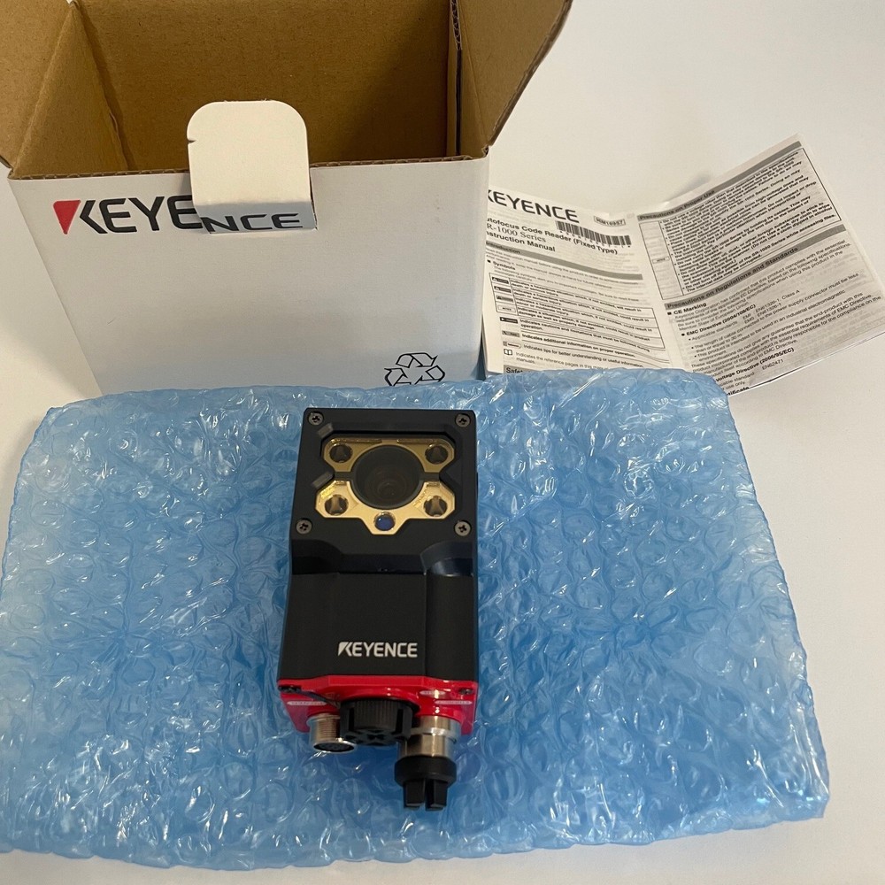 KEYENCE SR-1000W Autofocus 1D/2D Wide Field Code Reader US Free TAX