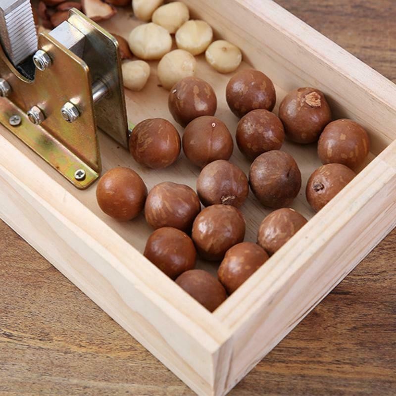 Macadamia Handle Opener Peeling Machine Walnut Tool Nuts Cracker Multipurpose