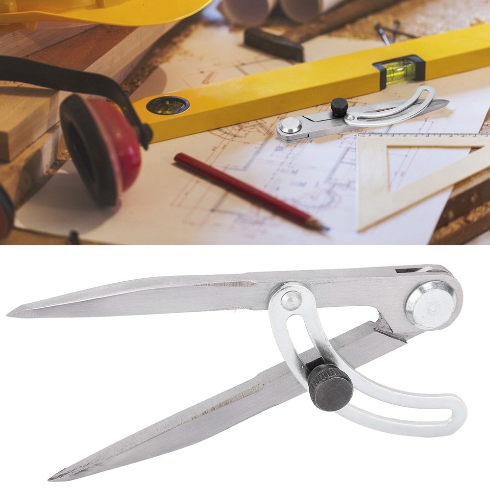 Adjustable Steel Wing Divider For Marking Tools