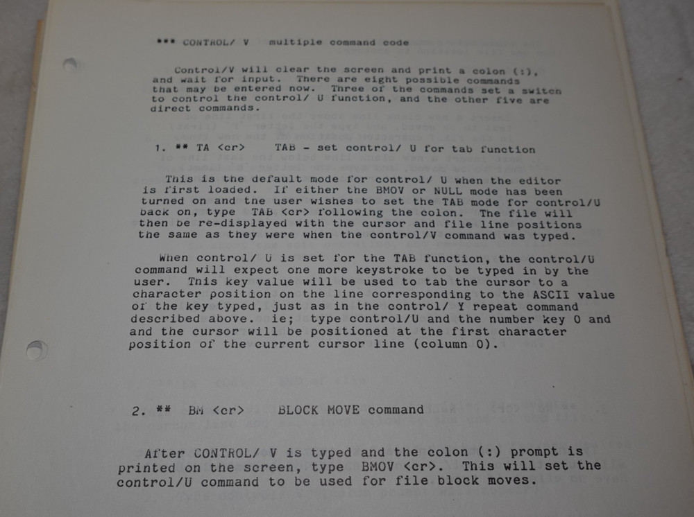 PTDOS 1.4 Processor Technology Disk Operating System 1977 Original User's Guide