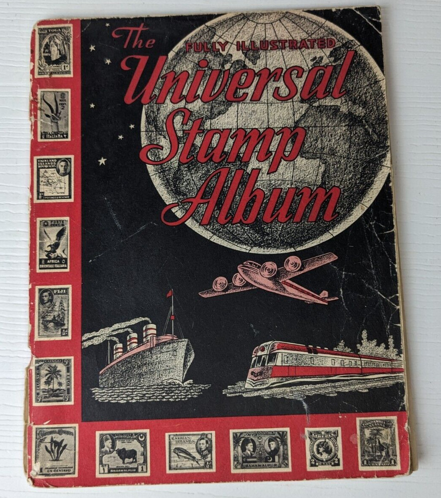 Universal Stamp Album 1948 - Grossman Stamp Co INC New York / Stamp Collecting