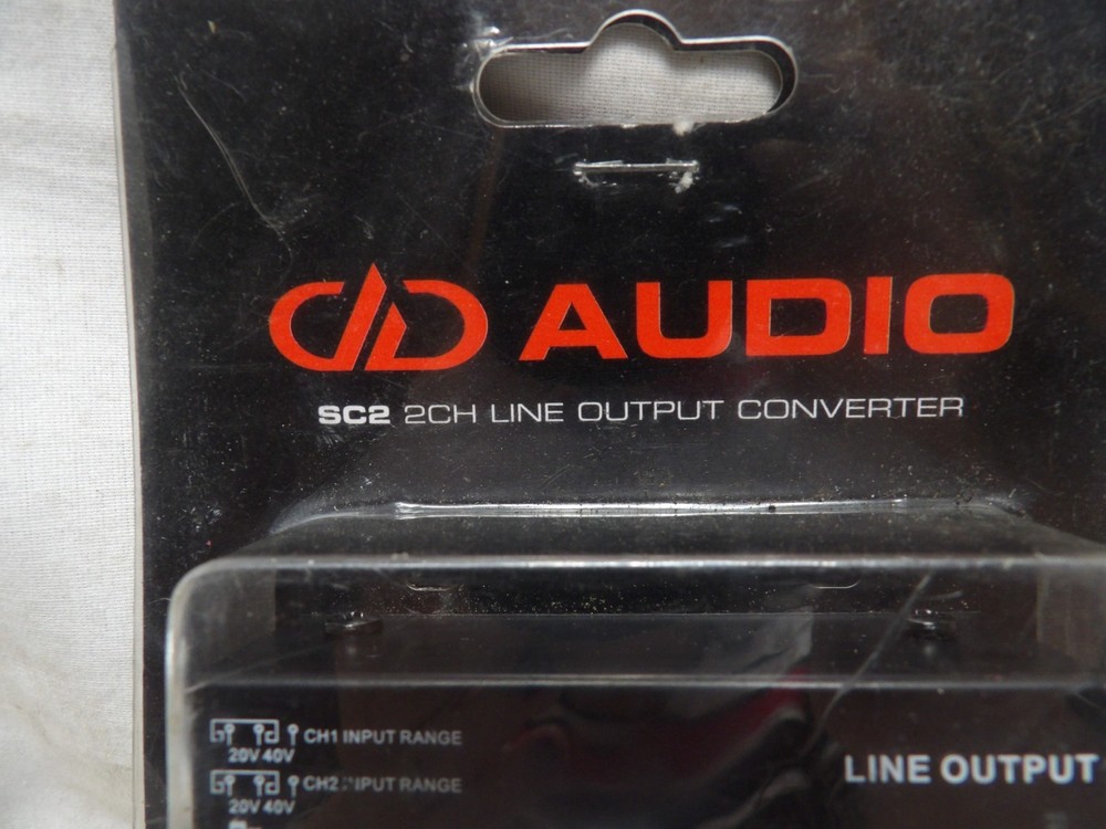 DD Audio SC2 2CH Line Output Converter