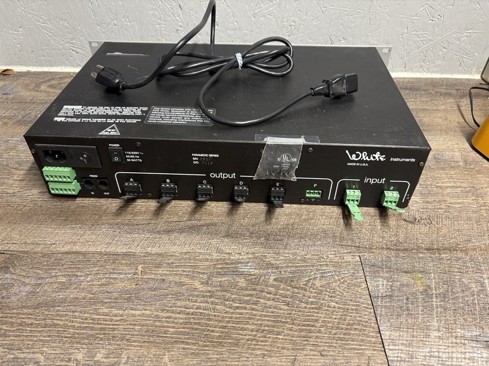 White Instruments Para Medic 26, Digital Speaker Processor / EQ / Crossover