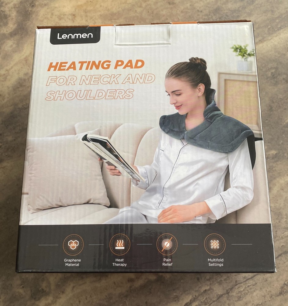 Lenmen Heating Pad For Neck And Shoulders - New