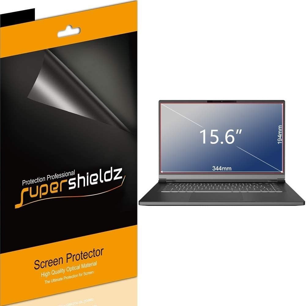 3-Pack Anti-Glare Screen Protector for 15.6" Laptops - Scratch Resistant Shield