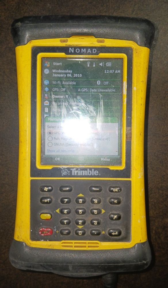 Trimble Nomad Data Collector with charger