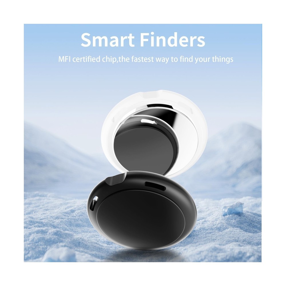 4 Pack Tracker Tags [Apple MFi Certified] Bluetooth Air Tracker Pai... Fast Ship
