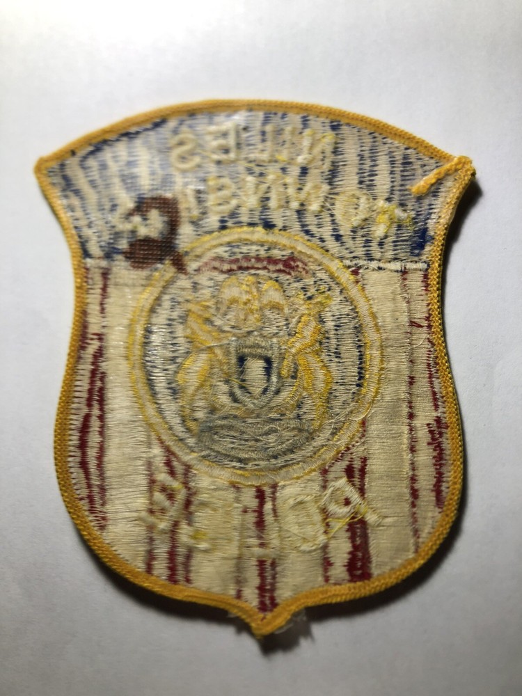 Niles Township Michigan Police Patch