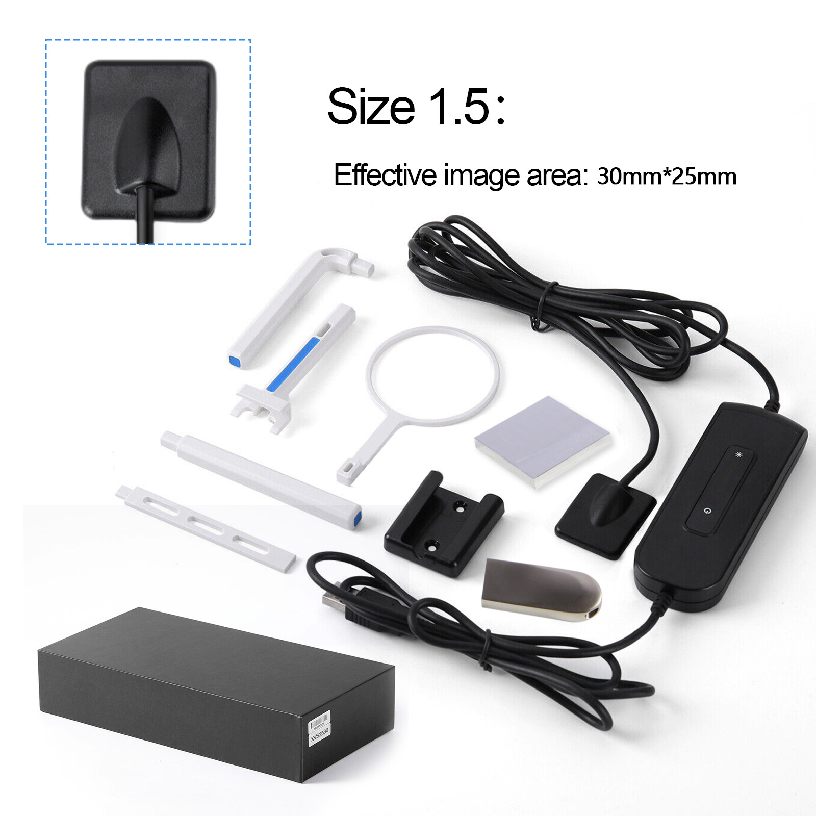 Woodpeck Style Digital Imaging RVG Sensor X-Ray System Dental Xray Sensor 2.0