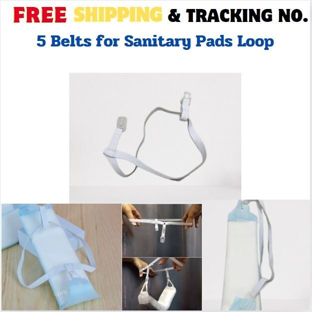 5X Belts for Sanitary Pad Model loop strap with soft (only belts)