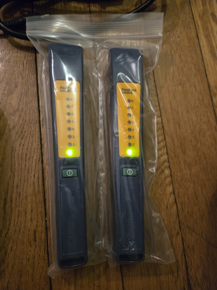 FLUKE NETWORKS FTK1375 MULTIMODE FIBER POWER METER & SOURCE INSPECTION KIT