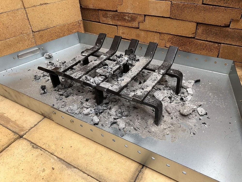 Fireplace Tray - Expandable/Adjustable Ash Pan
