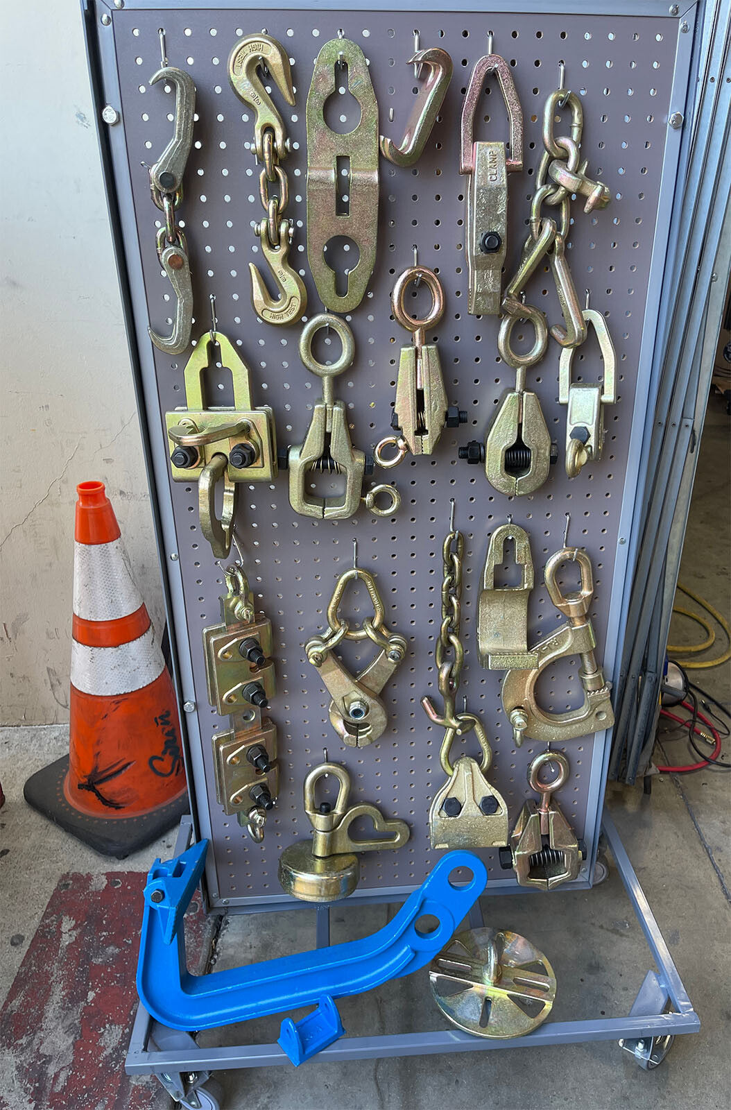 21Pc Auto Body Frame Machine Pulling Puller Tools & Clamps set Hooks & Fixtures