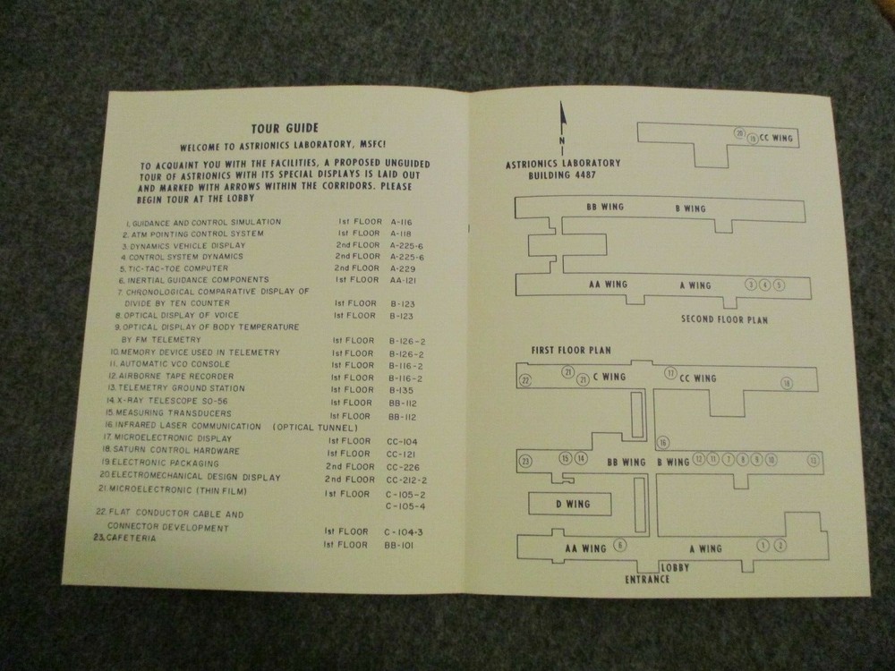 1968 NASA LOT MSFC 10TH ANNIV ASTRIONICS & MFG ENGINEERING LABORATORY PROGRAMS