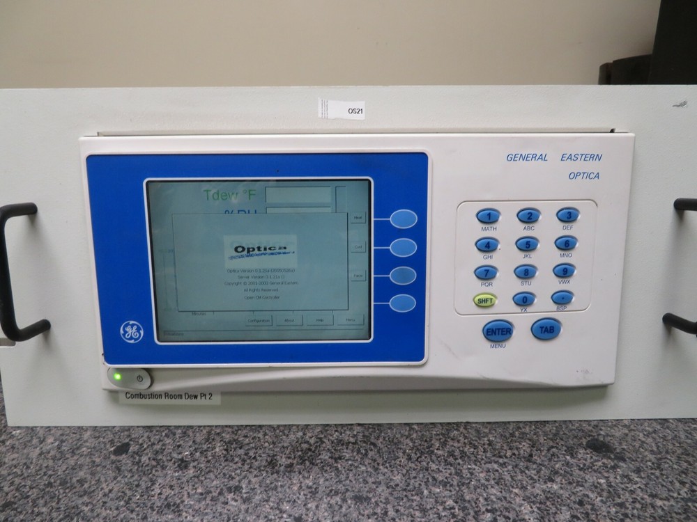 General Electric OPA10AC3A00000 Optica General Eastern Dew Point Analyzer OS21