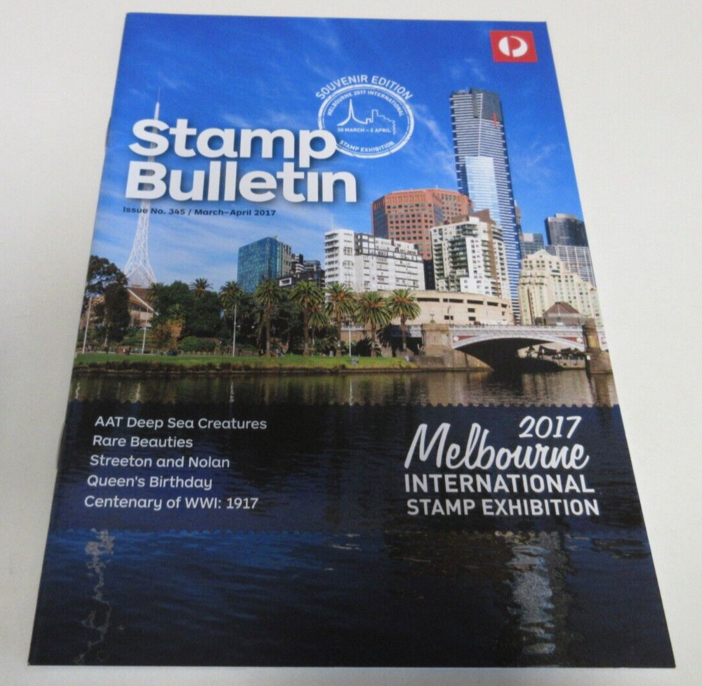 2017 Stamp Bulletin - WWI Centenary, Artists - Australia Post - 36 Pages - March