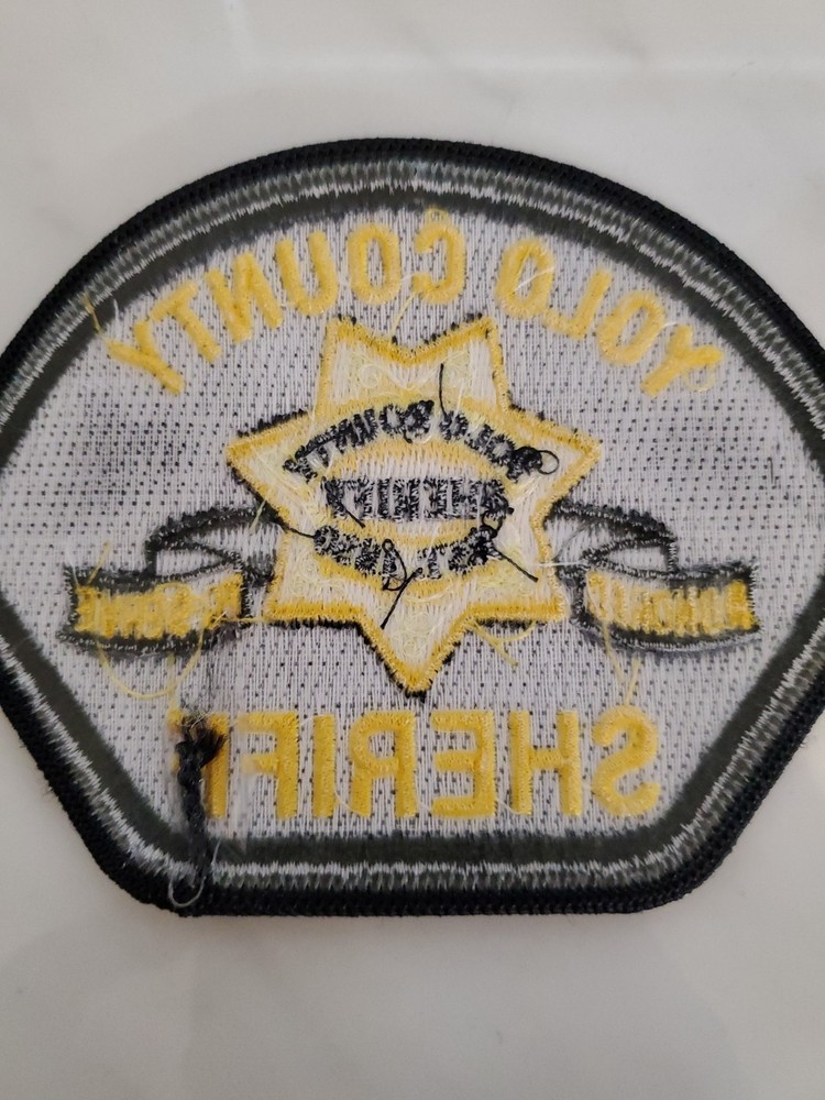 Yolo County Sheriff Patch California