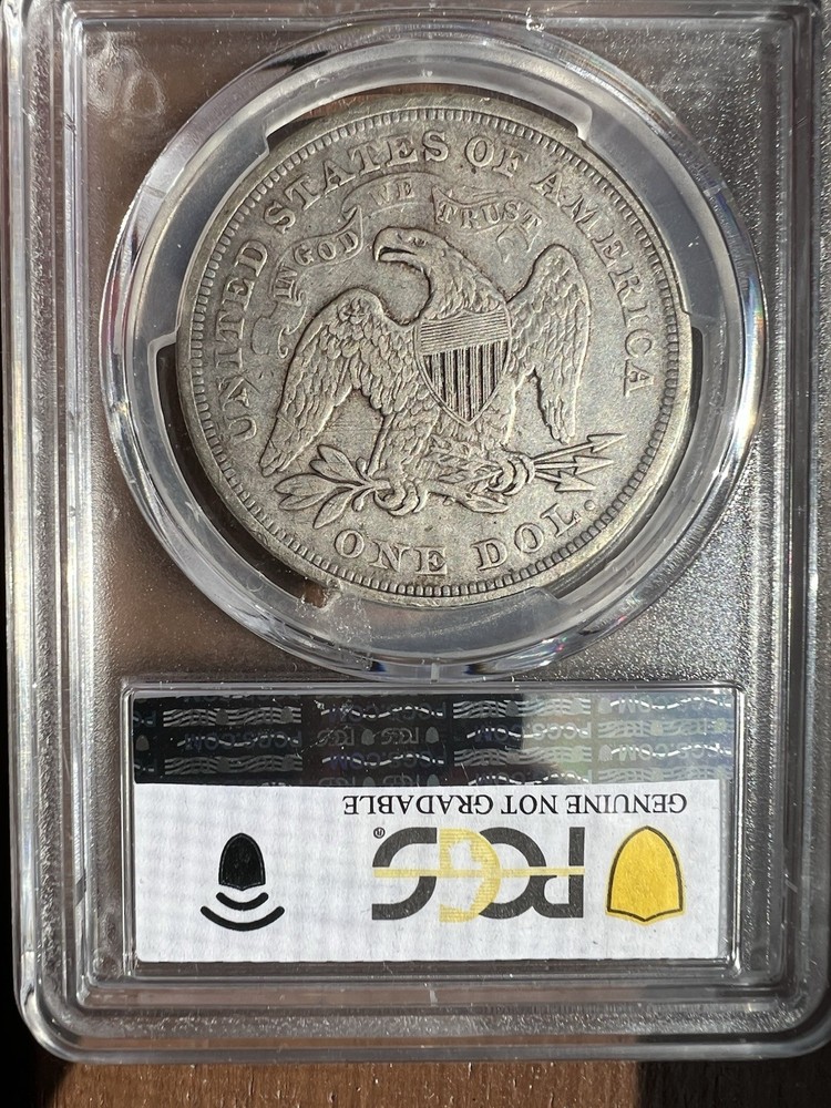1870 Seated Liberty Dollar