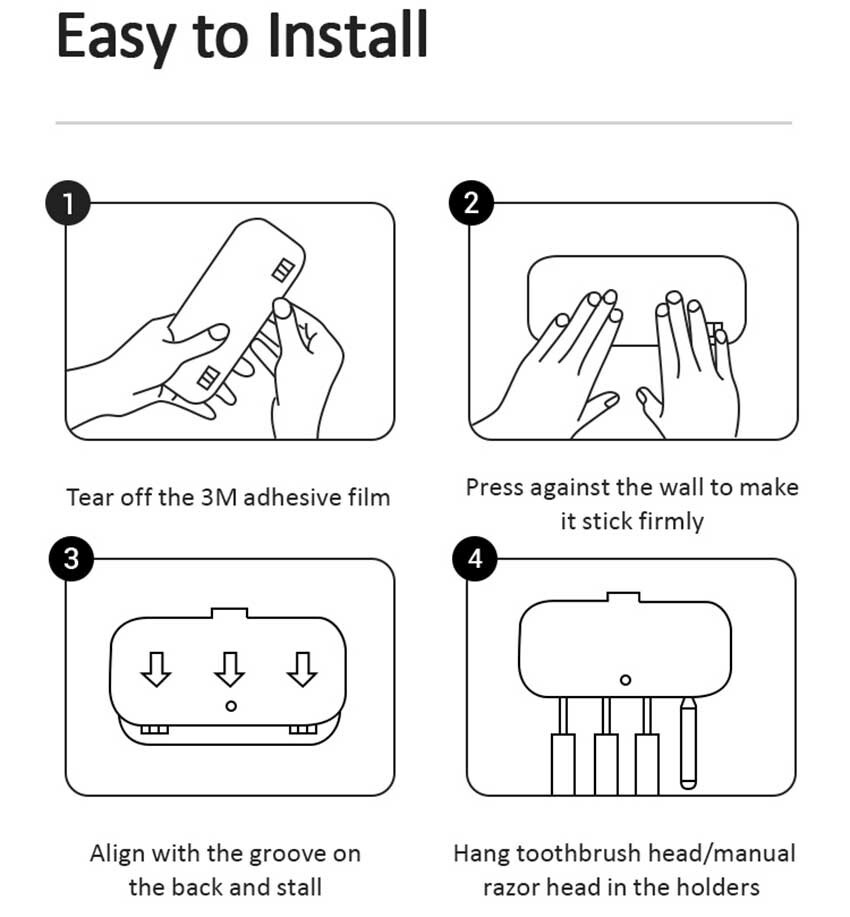 USAMS US-ZB183 UV TOOTHBRUSH STERILIZER