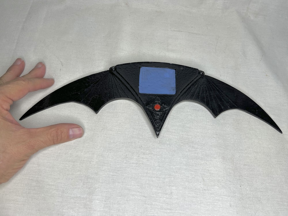 Batman Returns Batarang, Display Plaque, Solid Resin, Real Prop Replica