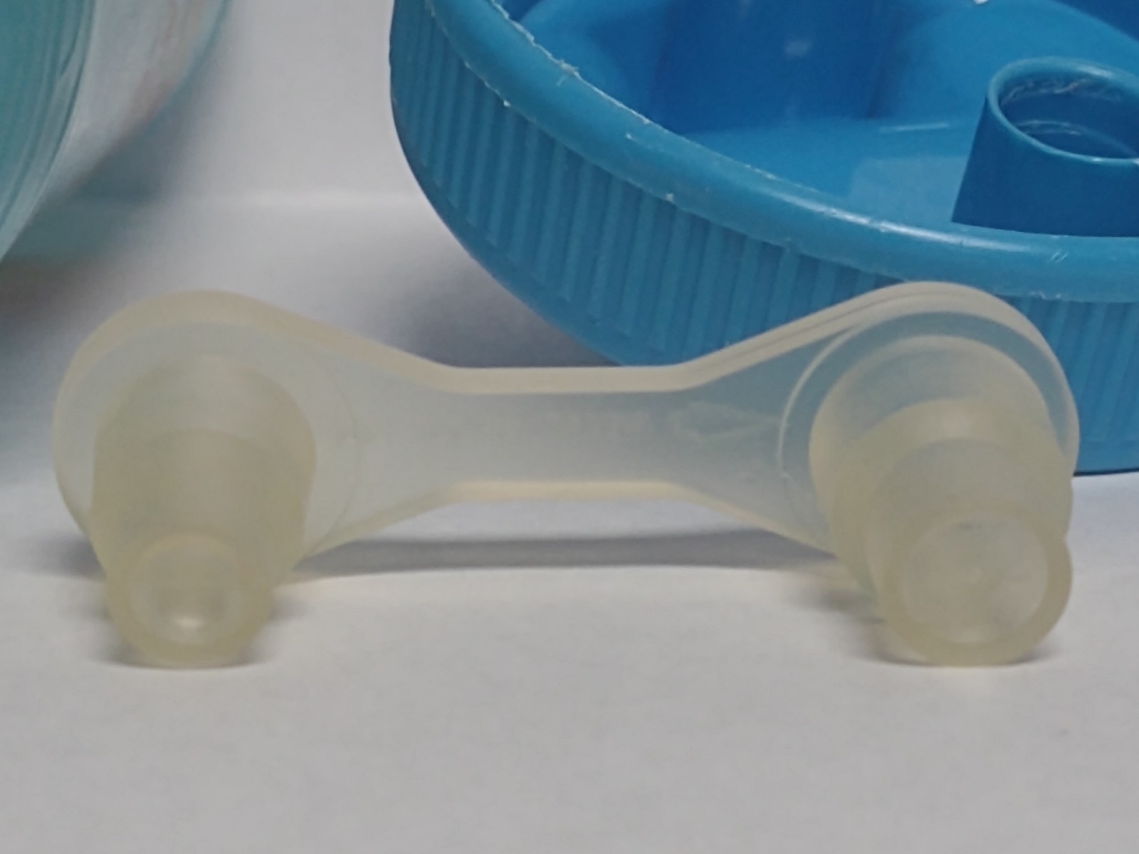 Vtg Playtex Sippy Cup Sea Fish Whale Crab Blue Lid Valve 2001 Pls Read