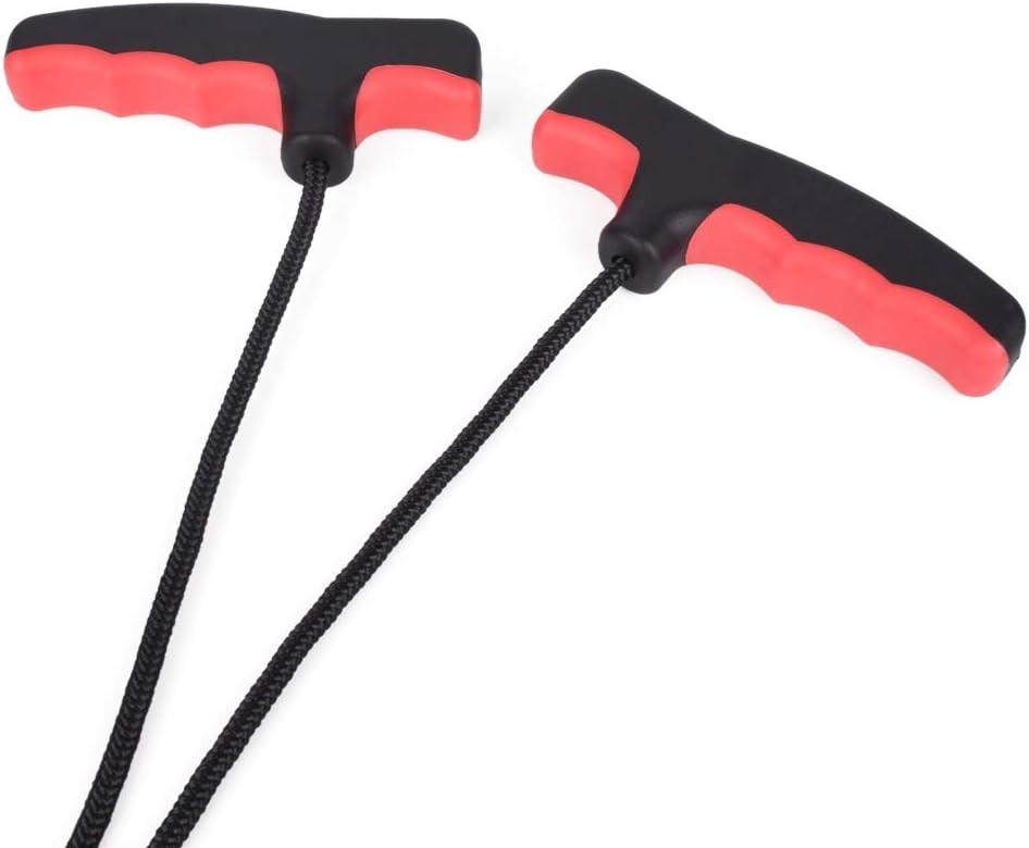 Archery Double Handle Cocking Tool - 65 Inch Rope for Quick Crossbow Cocking