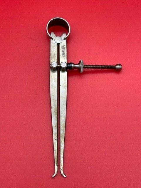 Starrett 73A-5 Yankee Spring-Type Inside Caliper, 5" Size, Solid Nut IN STOCK