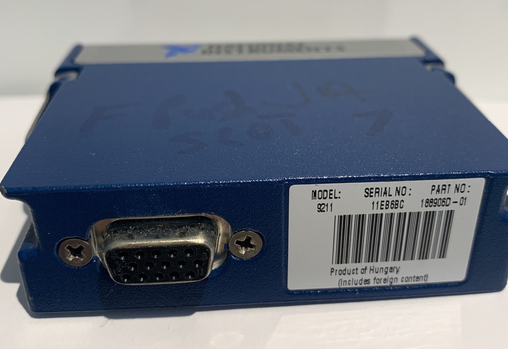 National Instruments NI 9211 cDAQ Temperature / Thermocouple Input Module.