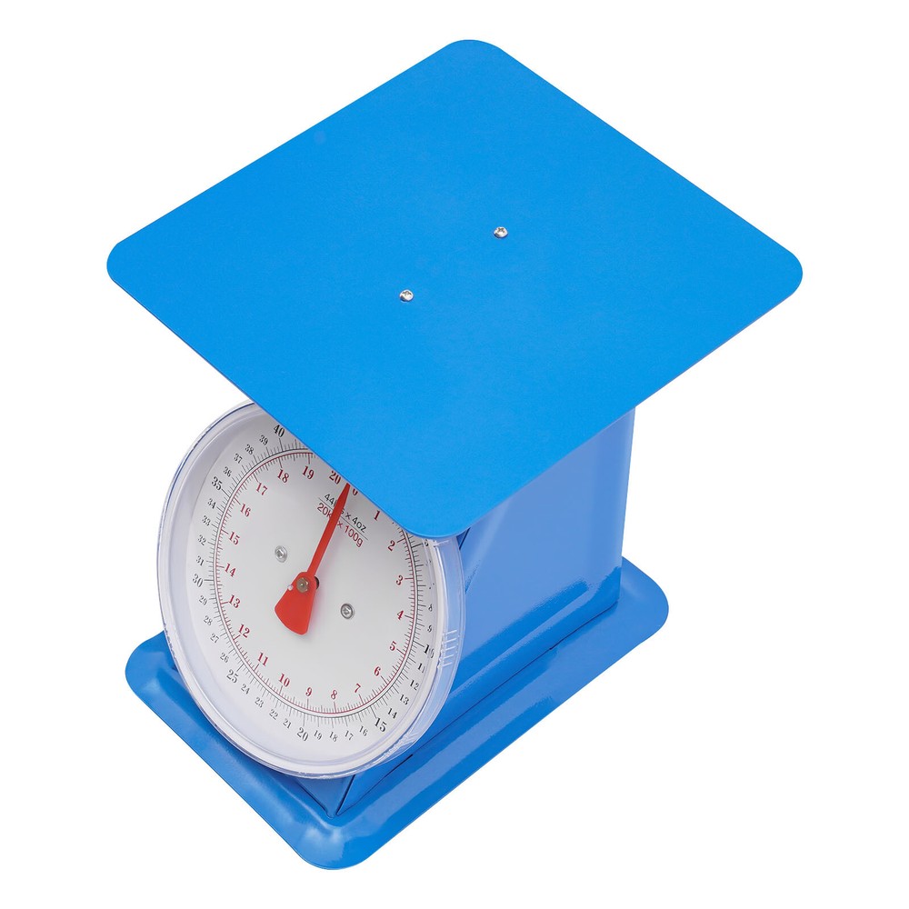 Durable Mechanical Dial Scale - 44 lbs Capacity, Portable & Easy to Read
