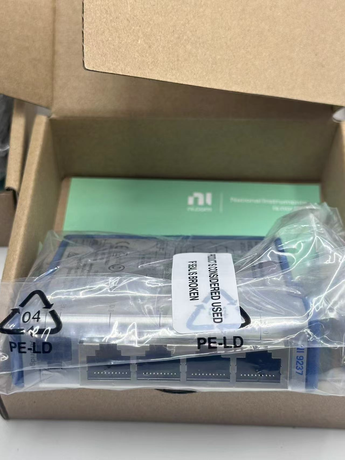 National Instruments NI 9237 cDAQ Strain / Bridge Input Module, RJ50 new in box