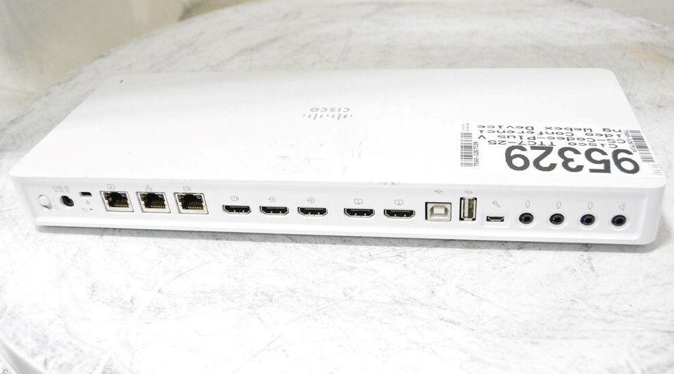 Cisco TTC7-25 CS-Codec-Plus Video Conferencing Webex Device SEE NOTES