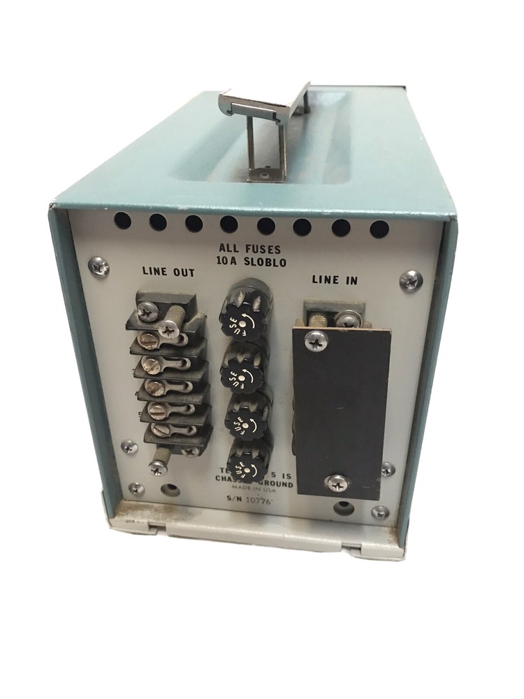 Velonex v-2269 isolation nework machine not tested