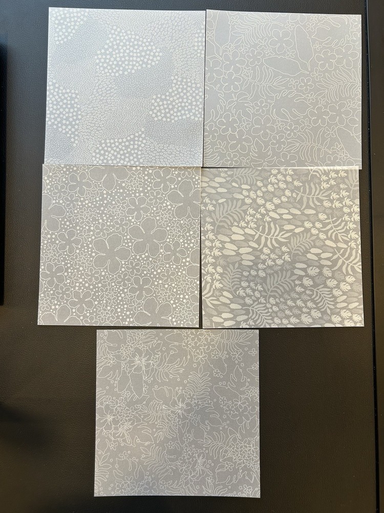 Stampin’ Up! Patterned Vellum Mix 6x6 DSP, 42 Sheets