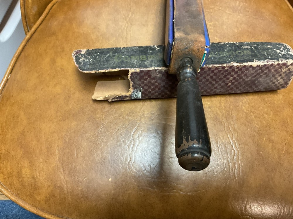 Vintage Combination Razor Strop. With Box