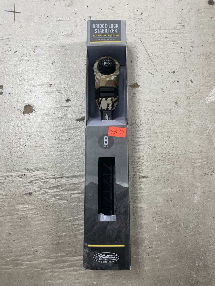 Mathews SITKA SA Bridge-Lock Stabilizer 8" Multi-Color Complete System