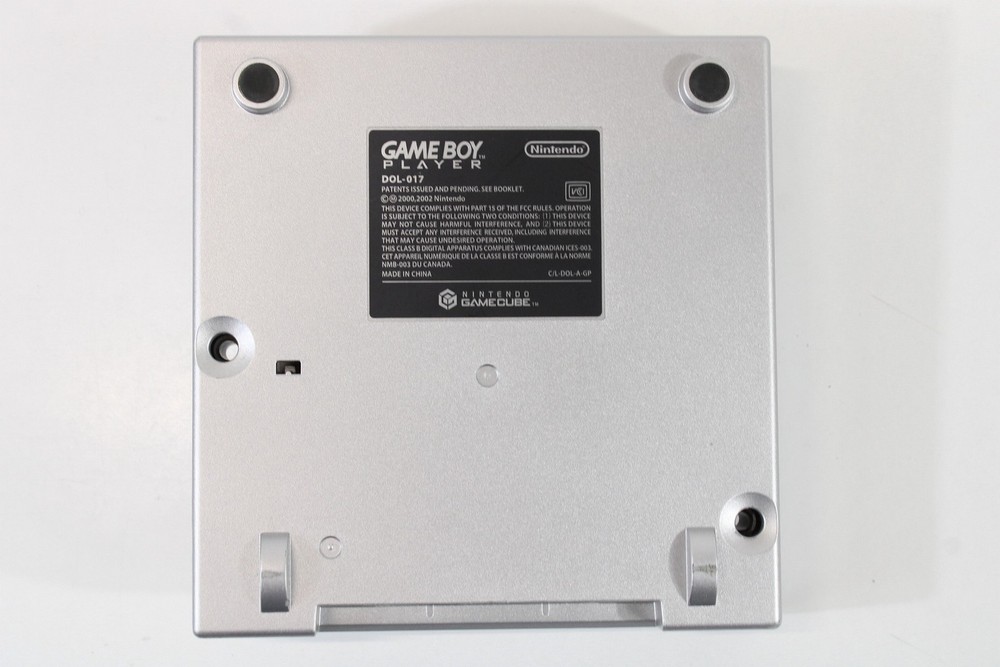Nintendo GameCube Gameboy Advance GBA Player Replacement Shell Only Silver KPG62