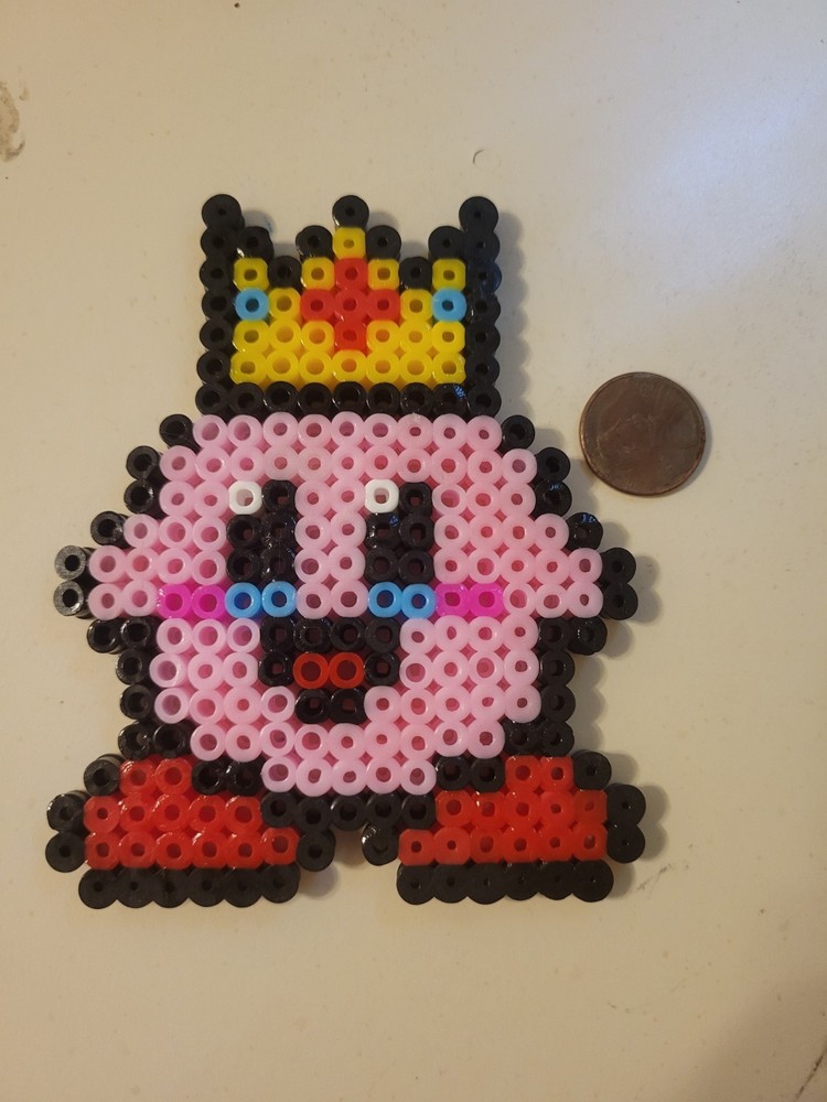 Kirby With Crown Magnet Or Plain
