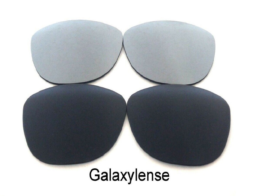 Galaxy Replacement Lenses For Oakley Latch OO9265 Black/Titanium Polarized