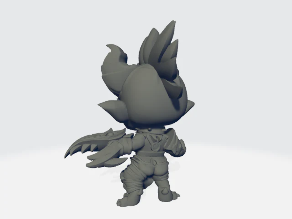 Grimdark Cuteness - Claw Chick #2