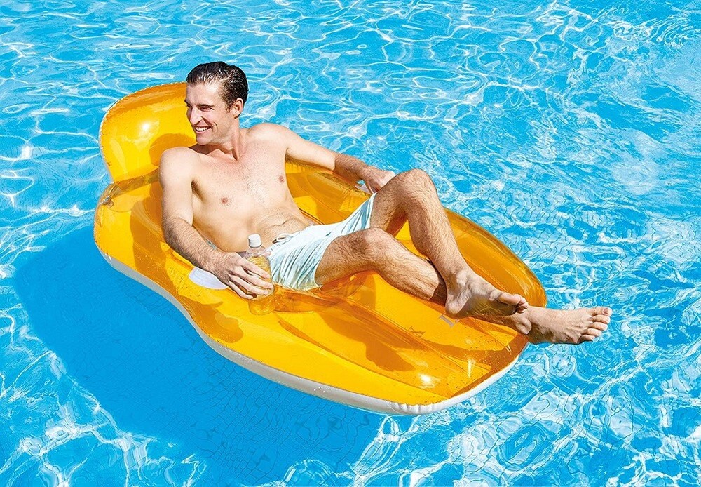 Intex 56805EP Chill footN Float Lounge 64 X 41 inch 2pack